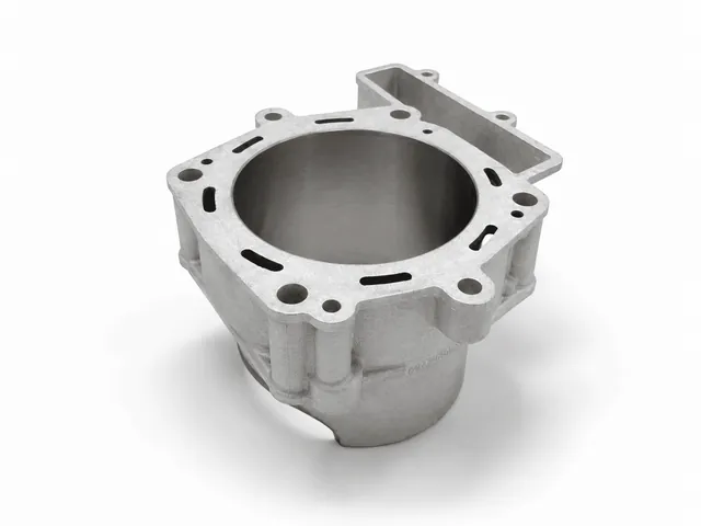 Husqvarna TC 449 4-stroke cylinder re-chromed with restoration of the nickel-silicon carbide coating and T-Shape polishing.