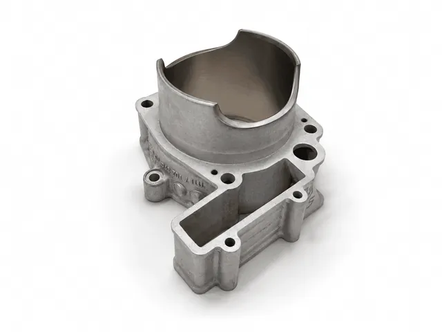 Husqvarna TC 449 4-stroke cylinder re-chromed with restoration of the nickel-silicon carbide coating and T-Shape polishing.